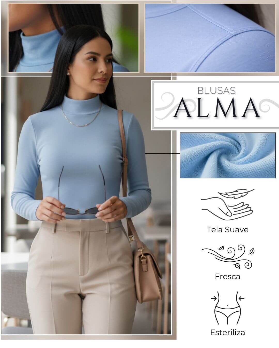 Blusas alma